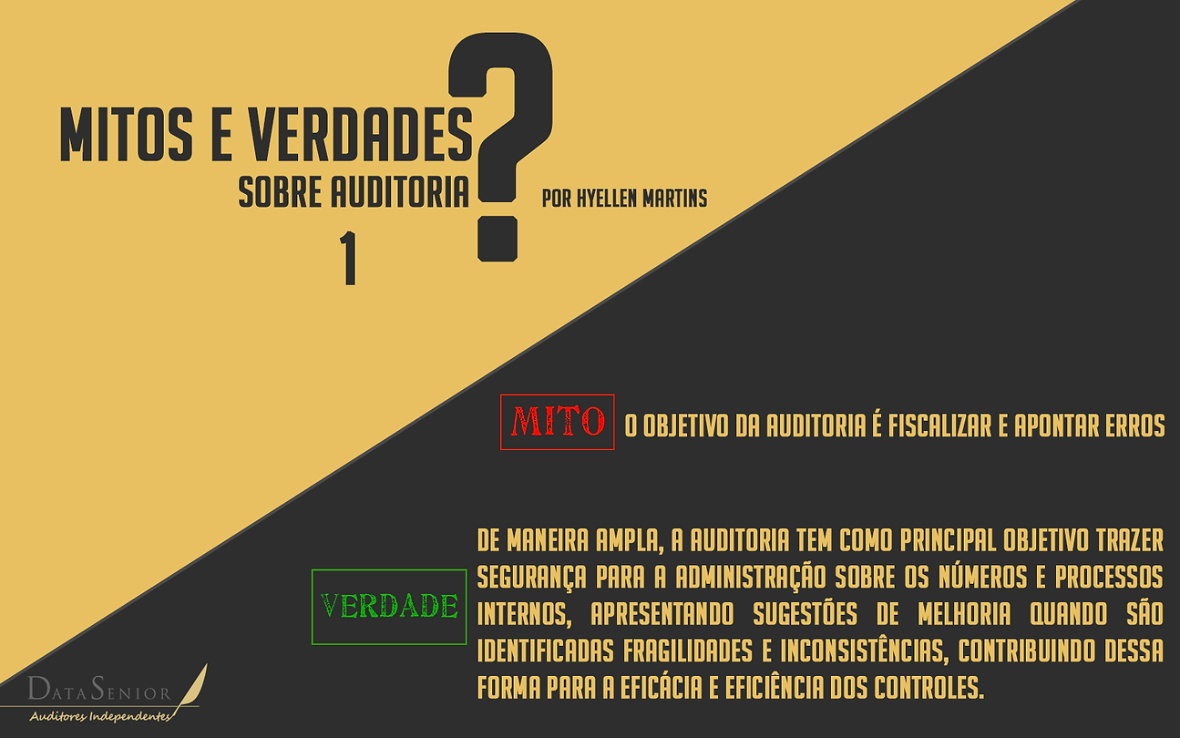 MITOS E VERDADES SOBRE AUDITORIA